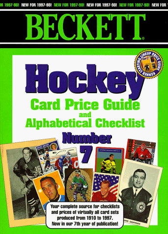 Book cover for Hockey Cards, 7th Edition