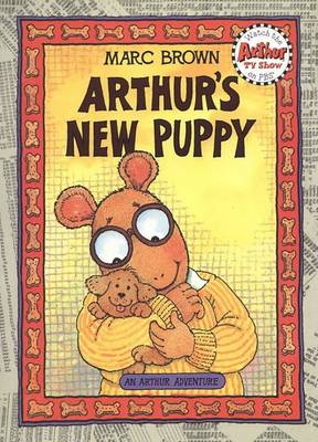 Book cover for Arthur's New Puppy