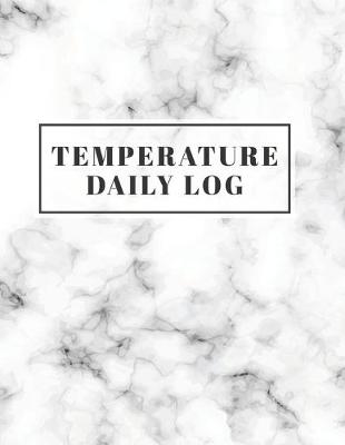 Book cover for Temperature Daily Log