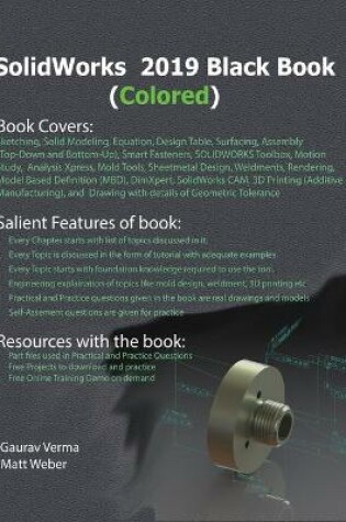 Cover of SolidWorks 2019 Black Book (Colored)