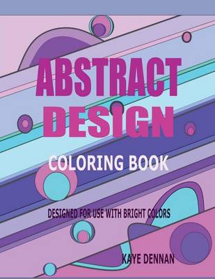 Cover of Abstract Design Coloring Book