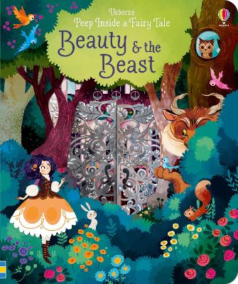 Book cover for Peep Inside a Fairy Tale Beauty and the Beast