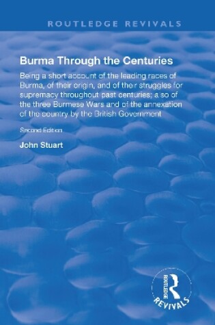 Cover of Burma Through the Centuries