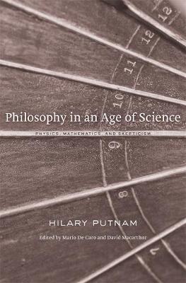 Book cover for Philosophy in an Age of Science