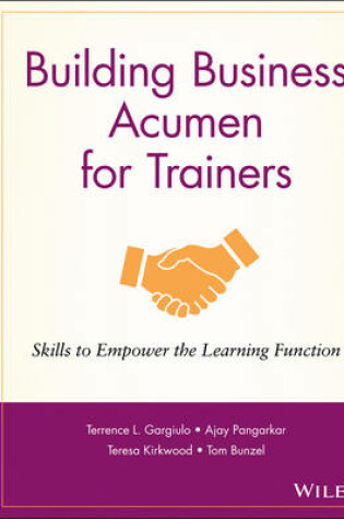 Cover of Building Business Acumen for Trainers