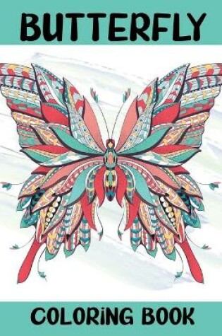 Cover of Butterfly Coloring Book