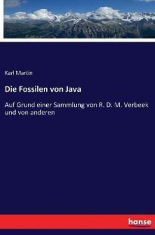 Cover of Die Fossilen von Java