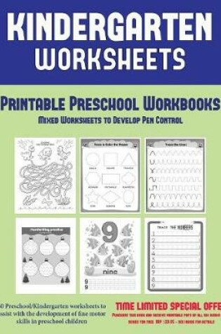 Cover of Printable Preschool Workbooks