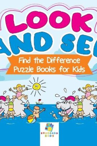 Cover of Look and See Find the Difference Puzzle Books for Kids