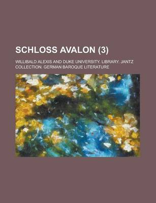 Book cover for Schloss Avalon (3)