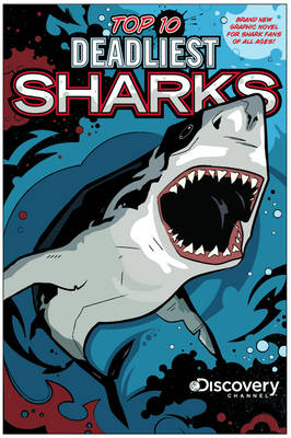 Book cover for Top 10 Deadliest Sharks