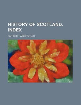 Book cover for History of Scotland. Index