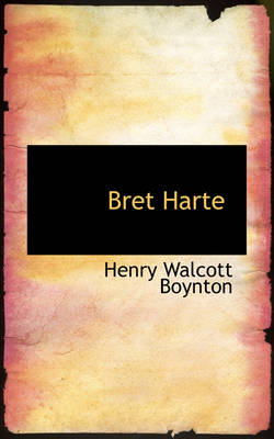 Book cover for Bret Harte