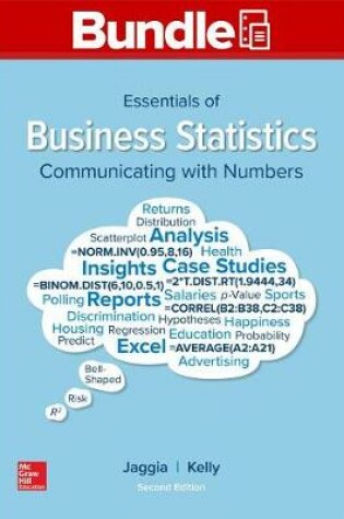 Cover of Gen Combo Looseleaf Essentials of Business Statistics; Connect Access Card