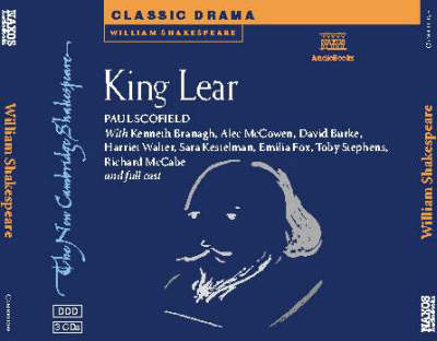Cover of King Lear Set of 3 Audio CDs