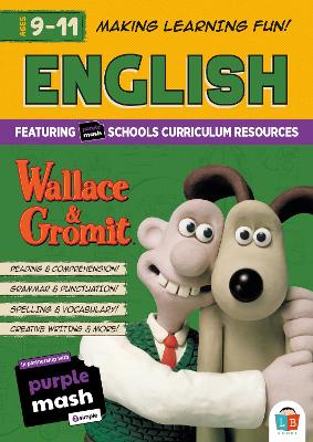 Book cover for Wallace & Gromit Fun Learning English Workbook 9-11yrs (series 2)