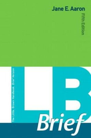 Cover of Instructor's Review Copy for LB Brief with Tabs
