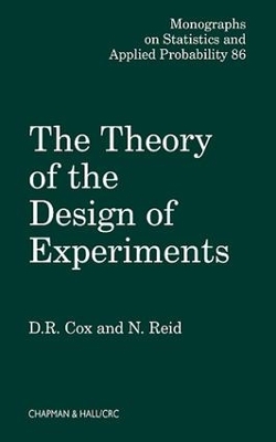 Book cover for The Theory of the Design of Experiments