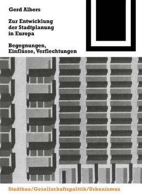 Book cover for Zur Entwicklung der Stadtplanung in Europa