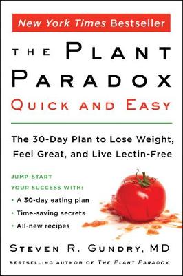 Book cover for The Plant Paradox Quick and Easy