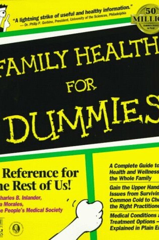 Cover of Family Health for Dummies