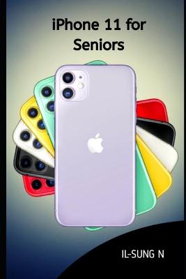 Book cover for Iphone 11 for seniors