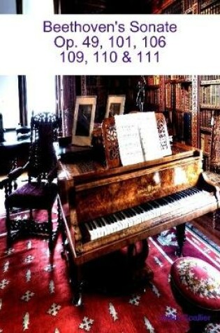 Cover of Beethoven's Sonate Op. 49, 101. 106, 109, 110, & 111