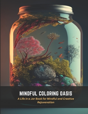 Book cover for Mindful Coloring Oasis