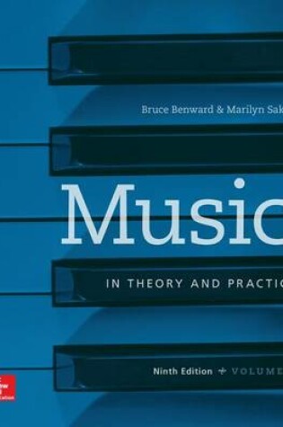 Cover of Music in Theory and Practice, Vol. 1 with Workbook