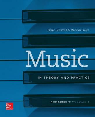 Book cover for Music in Theory and Practice, Vol. 1 with Workbook