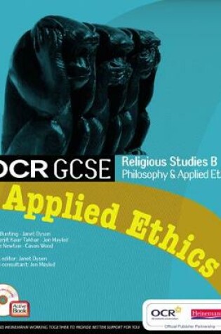 Cover of OCR GCSE Religious Studies B: Applied Ethics Student Book with ActiveBook CDROM