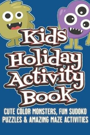 Cover of Kids Holiday Activity Book
