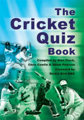 Book cover for The Cricket Quiz Book