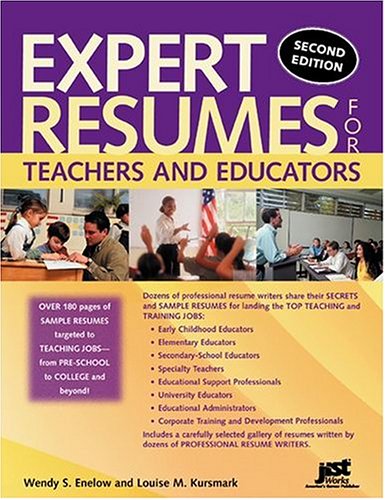Book cover for Expert Resumes for Teachers and Educators