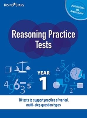 Book cover for Reasoning Practice Tests Year 1