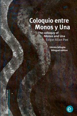 Book cover for Coloquio entre Monos y Una/The colloquy of Monos and Una