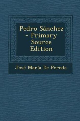 Cover of Pedro Sanchez