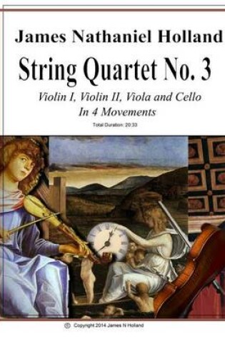 Cover of String Quartet No 3