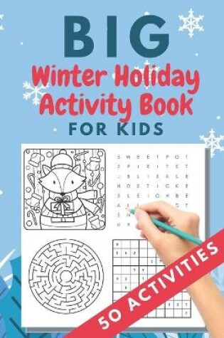 Cover of Big Winter Holiday Activity Book for Kids