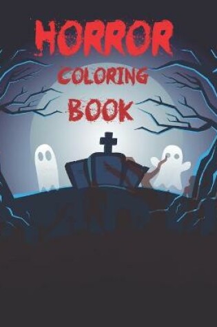 Cover of Horror Coloring Book