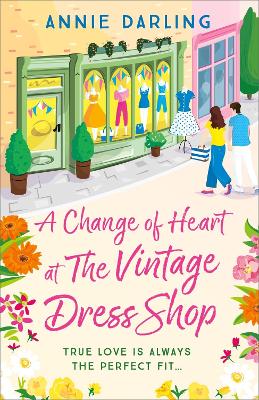 Book cover for A Change of Heart at the Vintage Dress Shop