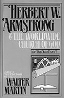 Book cover for Herbert W Armstrong & w/w Church