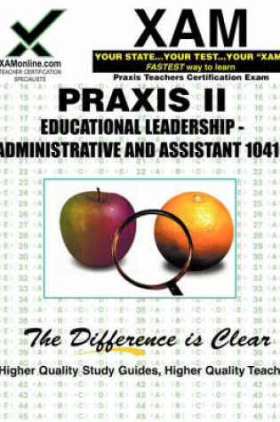 Cover of Praxis 10410 Educational Leadership: Administration and Supervision