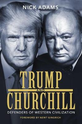 Book cover for Trump and Churchill