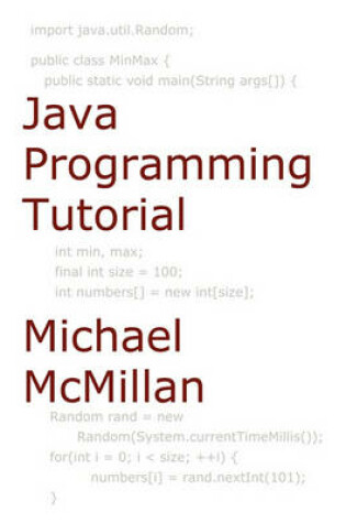 Cover of Java Programming Tutorial