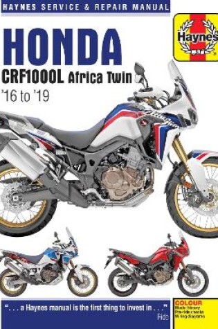 Cover of Honda CRF1000L Africa Twin Service & Repair Manual (2016 to 2018)
