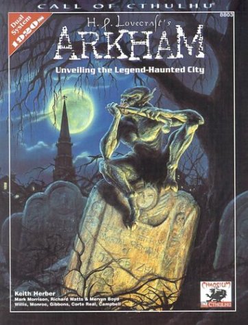 Book cover for HP Lovecraft's Arkham