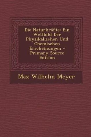 Cover of Die Naturkrafte