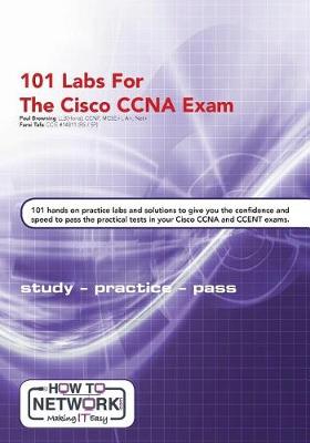 Book cover for 101 Labs for the Cisco CCNA Exam