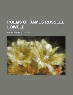 Book cover for Poems of James Russell Lowell